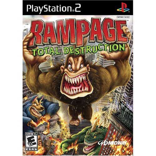 Rampage Total Destruction - PS2 Game