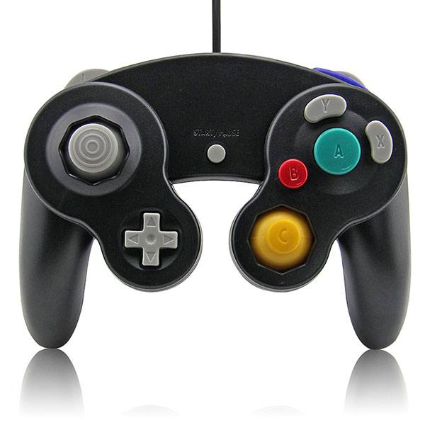 Controller Retro Gamecube Black - Gamecube Controller
