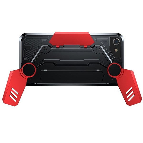 Gamer Case Grip Stand Red For iPhone 7/8