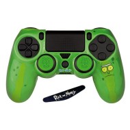 Hard Skin + Analog Caps Grips Rick & Morty Combo Pack Pickle Rick - PS4 Controller