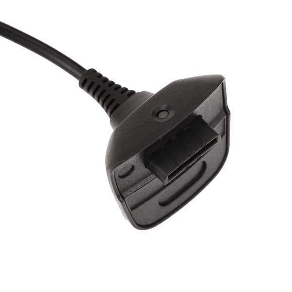 USB Charging Adapter Cable Black - Xbox 360 Controller